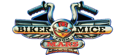 Biker Mice From Mars title screen for Nintendo DS